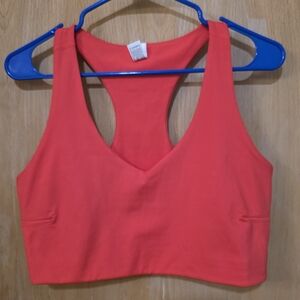 Vibrant Red Sports Bra